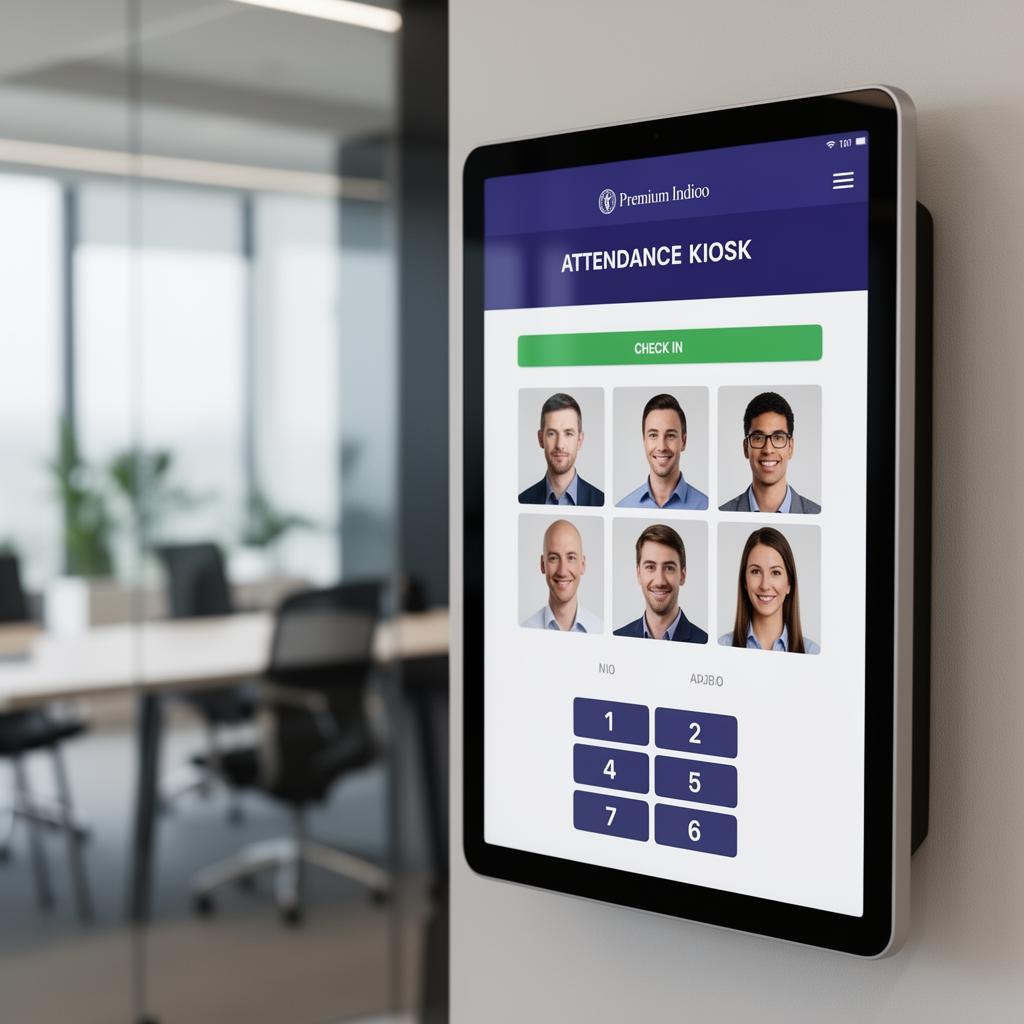 Turn any tablet into a secure check-in station.